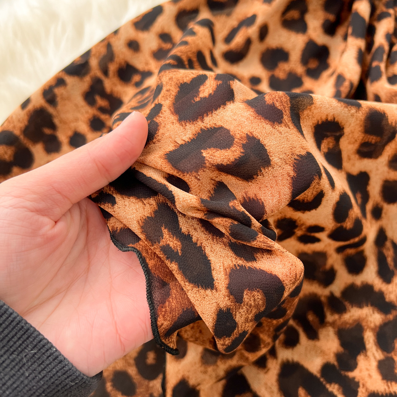 Chillgio Frauen sexy Leopard Spaghetti träger Kleid Sommer Mini Pyjama Nachthemd schiere Mode Schmetterling Swinging Kragen Nachthemden – Detail 14