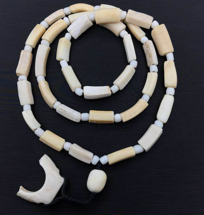 Gaogu Beads RM9898FCz-West Asia Millennium Gaogu Bead Necklace 6 5mm36g