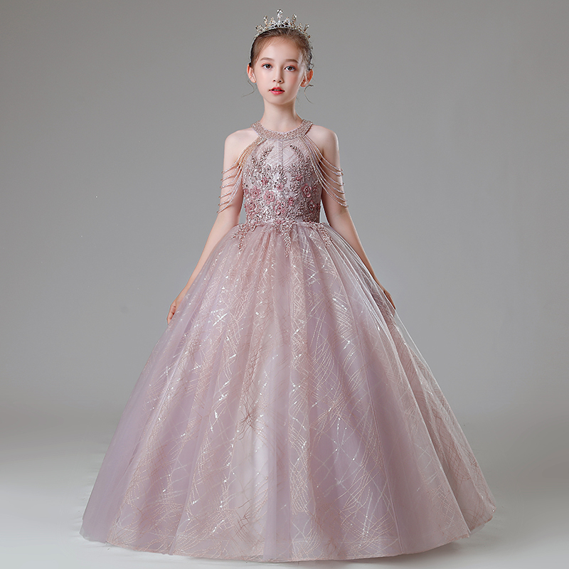 Children's Dress, Classy Girl's Princess Dress, Birthday Hostess Evening Dress, Catwalk Piano Performance Costume, Stylish Children's Dress, Classy Girl's Princess Dress, Birthday Hostess Evening Dress, Catwalk Piano Performance Costume, Stylish