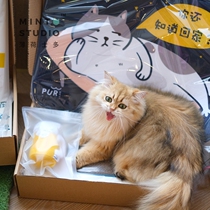 Gift of mint Kitty Cats Splash Lab Toy Gift Box Courtesy Cat Catch and Cat Baseball Cat Mint