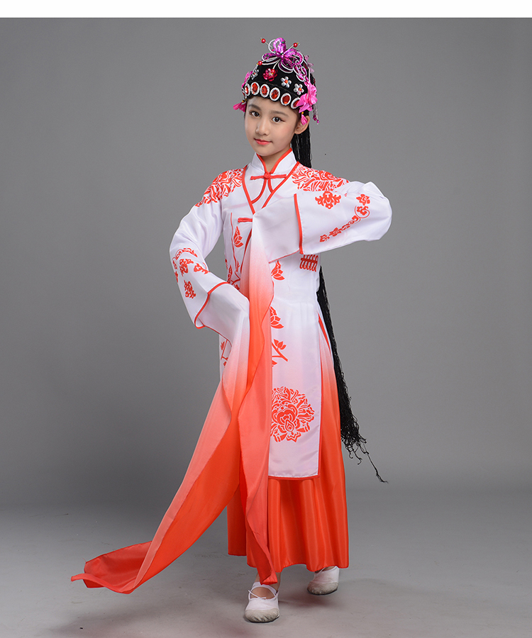 Qiao Hua Dan trình diễn trang phục xà phòng áo choàng múa hoa lê trang phục trẻ em Bắc Kinh Opera kịch cổ điển khiêu vũ cô gái Qiao Hua Dan váy bale múa cho bé