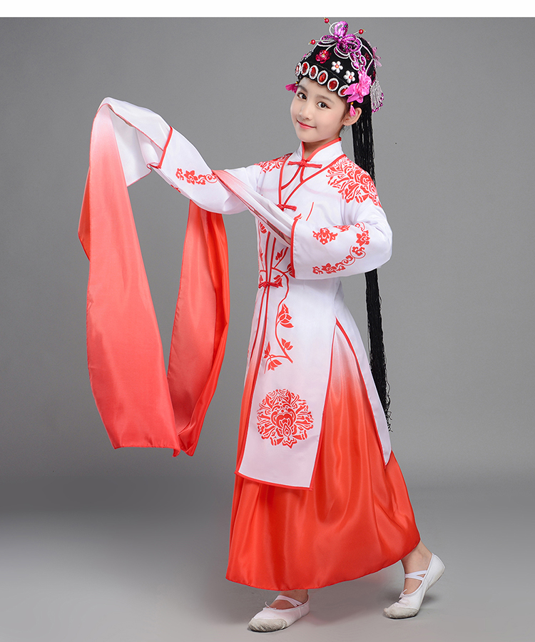 Qiao Hua Dan trình diễn trang phục xà phòng áo choàng múa hoa lê trang phục trẻ em Bắc Kinh Opera kịch cổ điển khiêu vũ cô gái Qiao Hua Dan váy bale múa cho bé