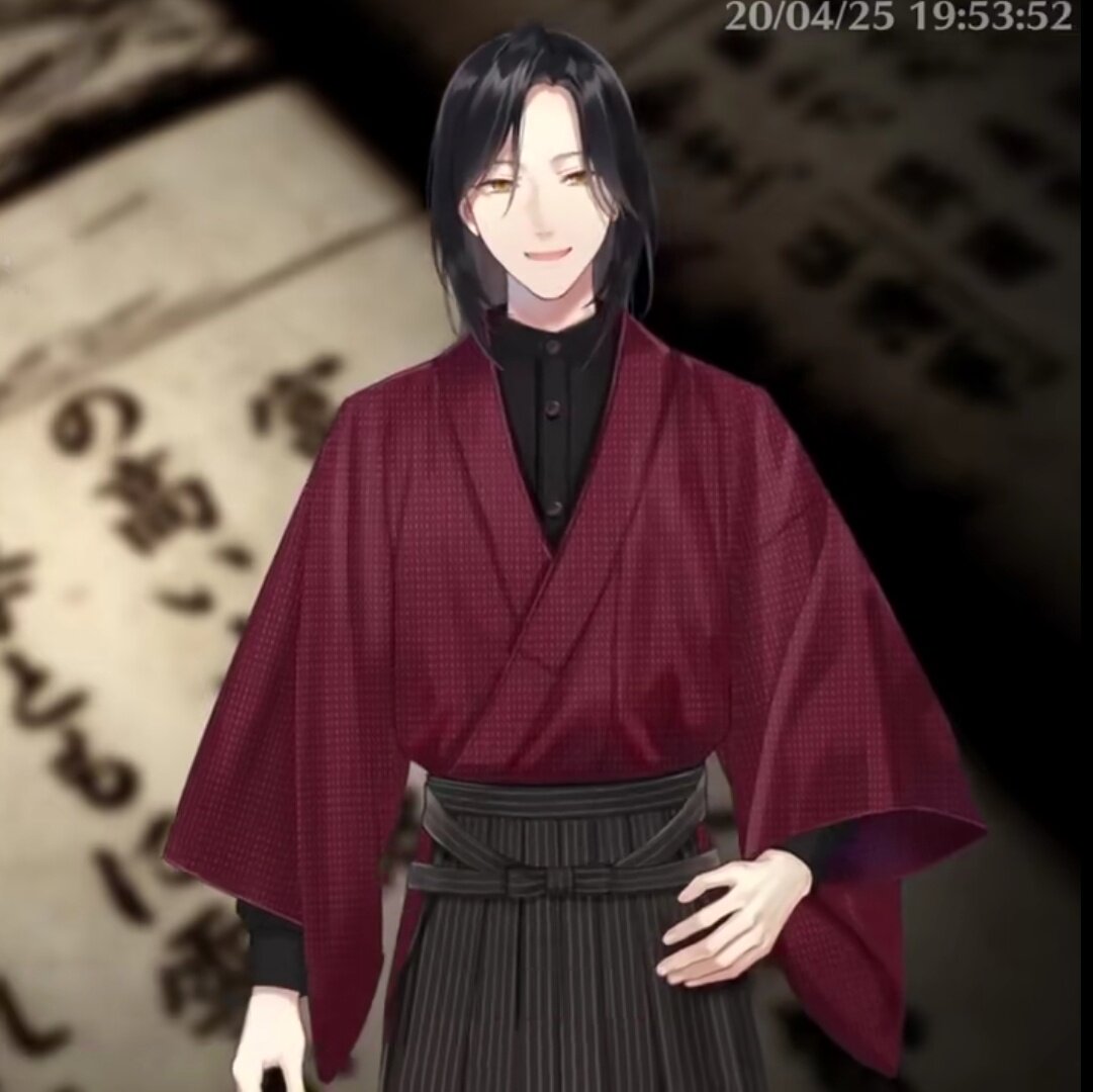 漫知 定制 彩虹社cos虚拟主播vtuber 谢林和服cosplay男浴衣