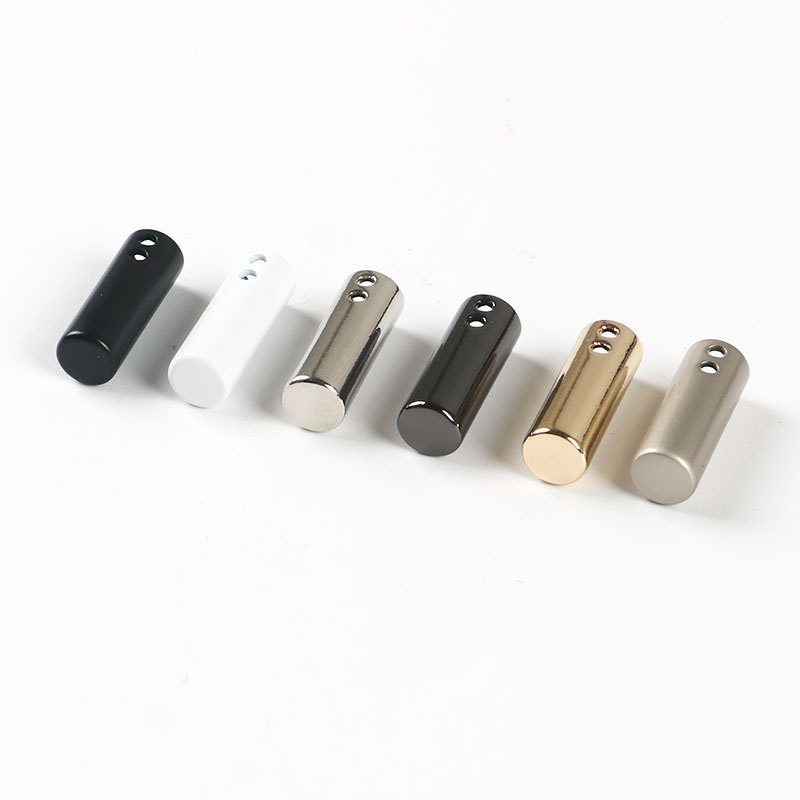 High-End Metal Wire Stitched Bell Cord End Buckle Pendant for Sweatshirt, Windbreaker, Hat Cord Anti-Slip Buckle Elastic Adjustment Button Accessory