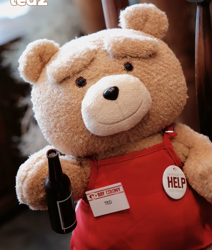 Bubble Mart Gong Resonance Ted2 Teddy Bear Movable Plush Toy Trendy Gift Big Doll Hot Nerd Bubble Mart Gong Resonance Ted2 Teddy Bear Movable Plush Toy Trendy Gift Big Doll Hot Nerd