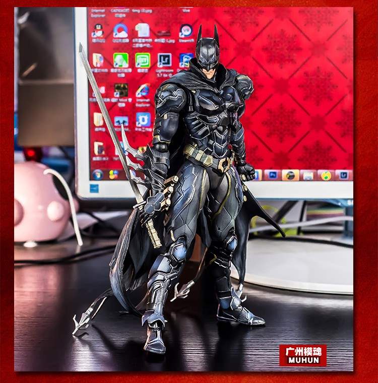 Bán nóng PA thay đổi phiên bản giới hạn màu xanh đen chiến binh đường Spartan Batman Agan hiệp sĩ tay hề mô hình đồ chơi - Capsule Đồ chơi / Búp bê / BJD / Đồ chơi binh sĩ mo hinh one piece