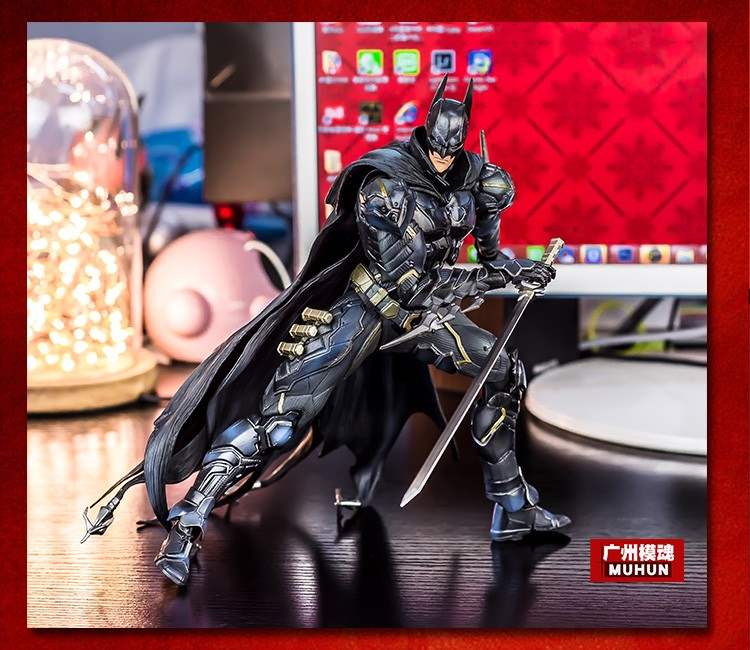 Bán nóng PA thay đổi phiên bản giới hạn màu xanh đen chiến binh đường Spartan Batman Agan hiệp sĩ tay hề mô hình đồ chơi - Capsule Đồ chơi / Búp bê / BJD / Đồ chơi binh sĩ