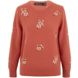 邢氏 Шерстяной приятный телу трикотажный свитер для матери, 2020, большой размер