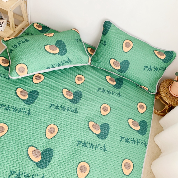 Nệm ba mảnh nhíp 1,8m giường nhíp gấp đôi bảo vệ chống trượt đơn pad 1,5m nệm - Nệm nệm cao su