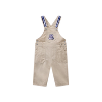 TeenieWeenie Kids bear childrens clothing 24 autumn new baby boy printed patch embroidered trousers overalls