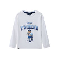 TeenieWeenie Kids 24 autumn new casual college style basic T-shirt for boys and girls