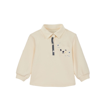 TeenieWeenie Kids Bear Childrens Clothing 23 Years Autumn and Winter Baby Boy Pullover POLO Shirt Long Sleeve T-Shirt
