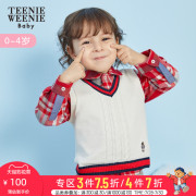 Teenie Weenie Kids Cubs Kids Kids Kids bé 2020 mùa xuân bé tóc vest.