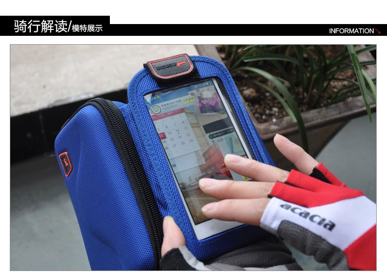 Sacoche pour vélo mixte - Ref 2233318 Image 17