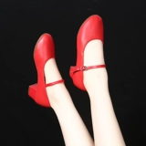 Туфли, танцующая обувь, мягкая подошва, из натуральной кожи