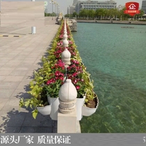 Flower Box Overpass Viaduct Viaduct Plastic Double Layer Thickened Bridge Riding Basin Saddle Flowerpots Road Pedestrian-Hanging Stairs