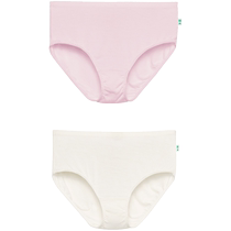 (Pack of two) Embry Kids girls underwear girls mid-waist briefs NPT0053 from Embry
