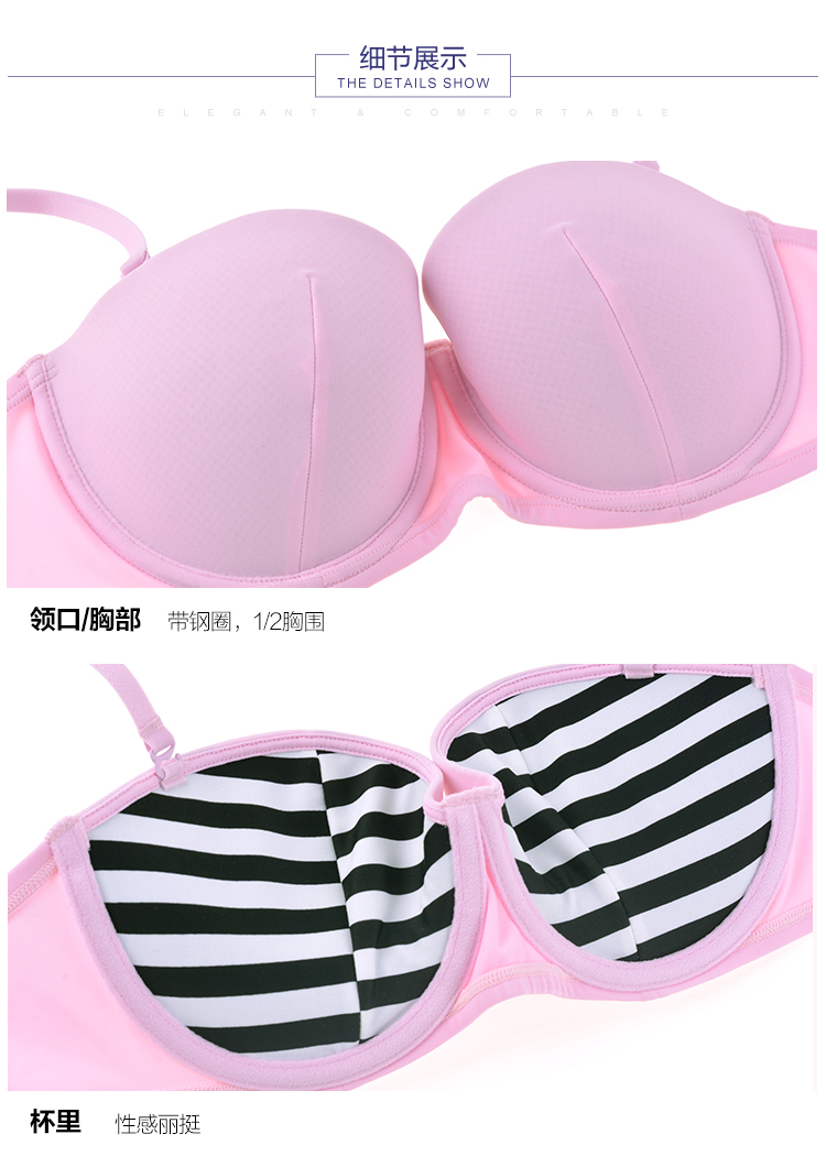 Embrye in xù váy đi biển bikini bikini spa spa ba mảnh ES0952 - Bộ đồ bơi hai mảnh đồ bơi 2 mảnh cho bé gái