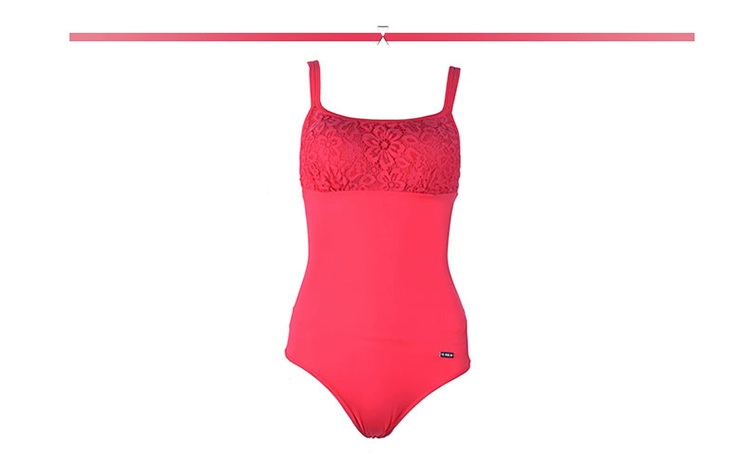Áo tắm E-BRA Bà Siamese Spa Đồ bơi suối nước nóng bảo thủ KS0107 - Bộ đồ bơi One Piece