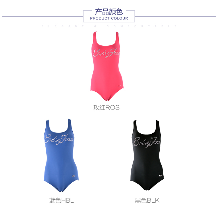 Áo tắm một mảnh gợi cảm khoe lưng trần một mảnh ngực nhỏ thu thập kim cương tắm nước nóng mùa xuân ES0946 - Bộ đồ bơi One Piece bộ đồ bơi nữ liền thân	