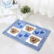 Huiduo chính hãng phòng ngủ cửa mat lối vào hội trường sàn thảm phòng tắm mat chống trượt đàn thảm máy giặt