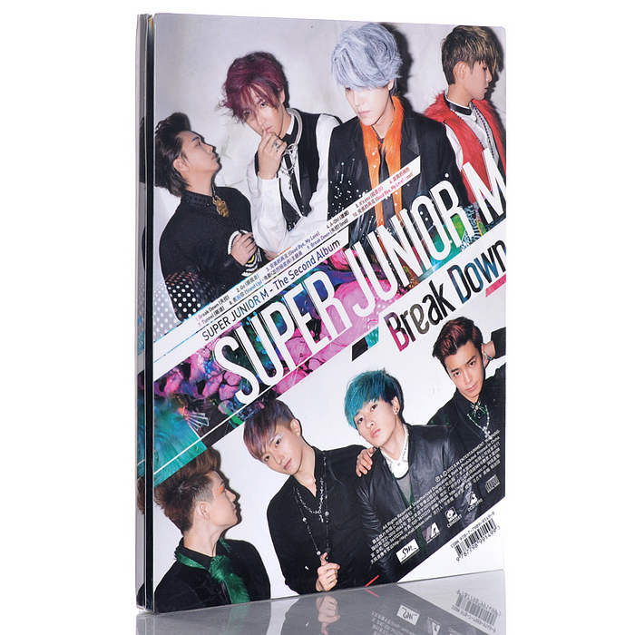 百惠雜貨店 正版 Super Junior-M SJ《Break Down 失控》2013新專輯CD+寫真集