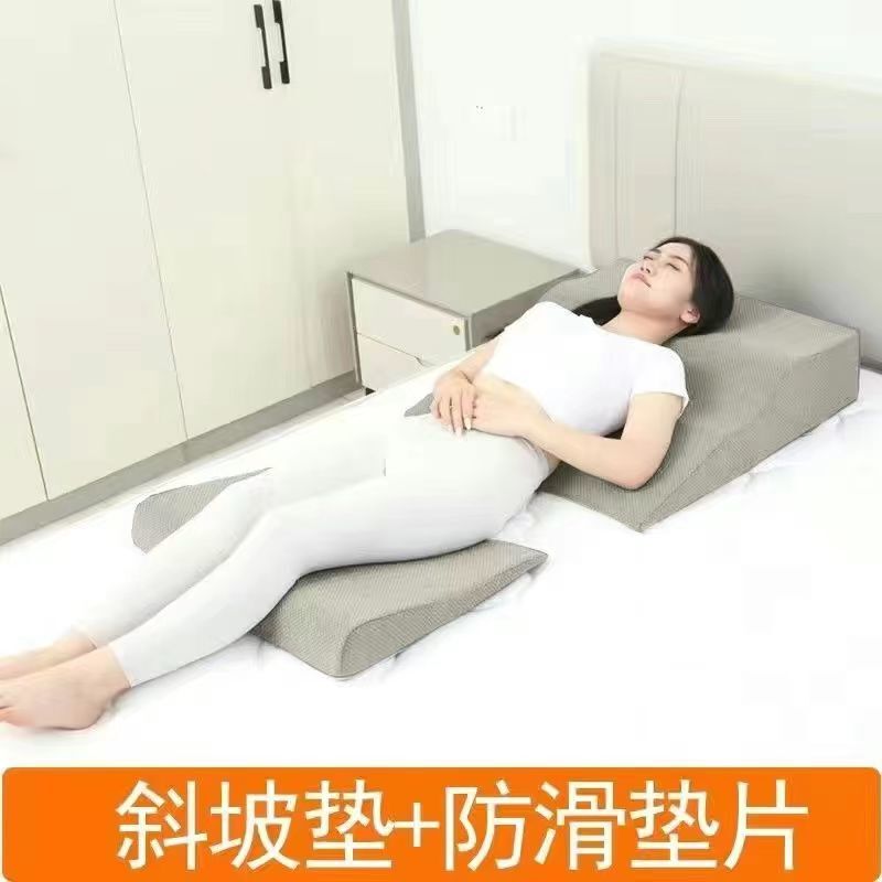 Anti-Reflux Wedge Mattress for Elderly Care, Triangular Pillow for Semi-Reclining Position, Prevents Heartburn, Elevation Pillow Anti-Reflux Wedge Mattress for Elderly Care, Triangular Pillow for Semi-Reclining Position, Prevents Heartburn, Elevation Pillow