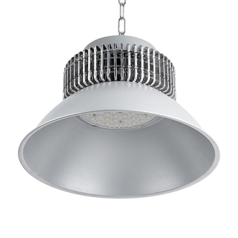 Full-Watt Led Industrial and Mining Light with Finned Heatsink for Factory, Warehouse, and Workshop Lighting, 200W Ultra-Bright Industrial High-Power Pendant Light