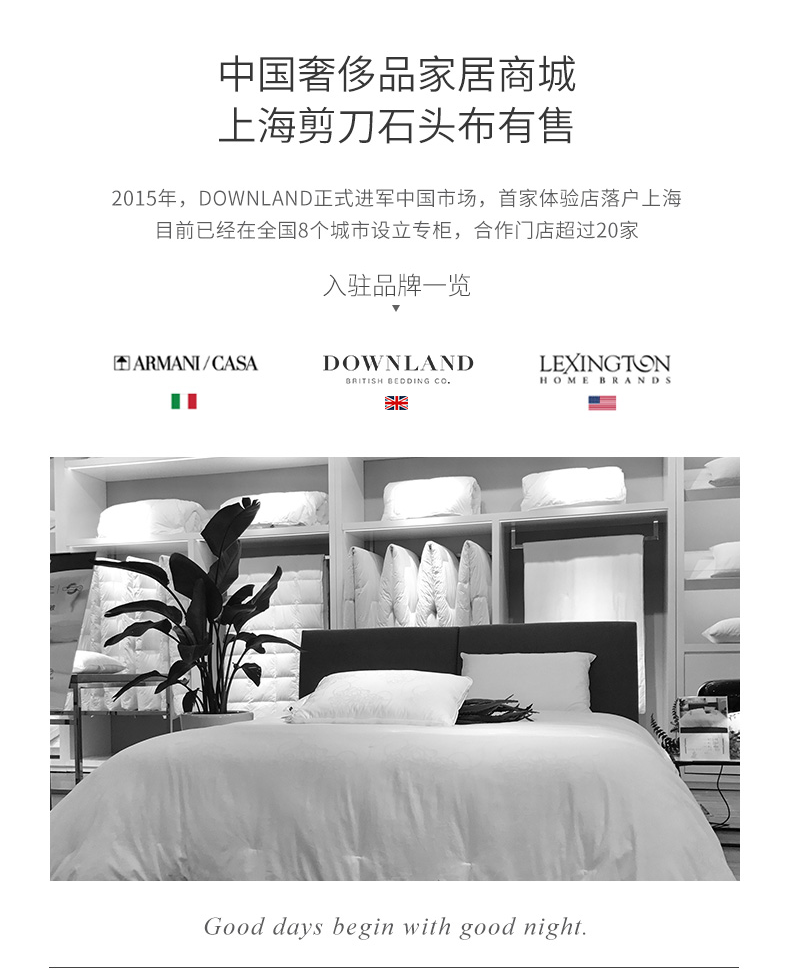 英国顶级寝具 Downland 远红外发热被 200*230cm 图6