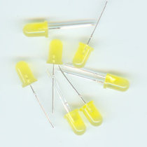 F5 yellow yellow 5MM bright short foot LED 1000