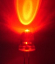 LED super bright red 10MM LED 1000