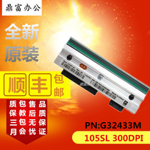 New original zebra zebra105SL 300dpi dot G32433M label thermal print head special
