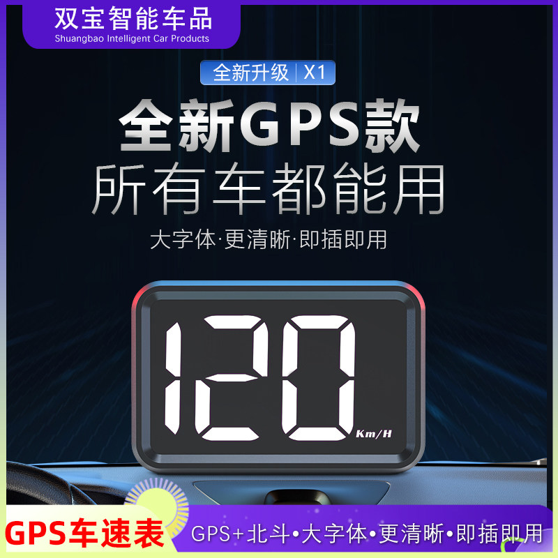 Автомобильный HUD-дисплей, автомобильный GPS-спидометр, новый энергетический трамвай, грузовик, фургон, головная камера высокой четкости