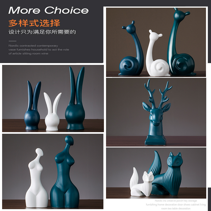 To embellish the Nordic TV ark, furnishing articles furnishing articles home wine ark, adornment of I sitting room creative ceramic craft gift