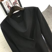 Loss of clear not return Qiao Qiao True Love Custom imported high grade acetic acid fabric irregular coat Womens