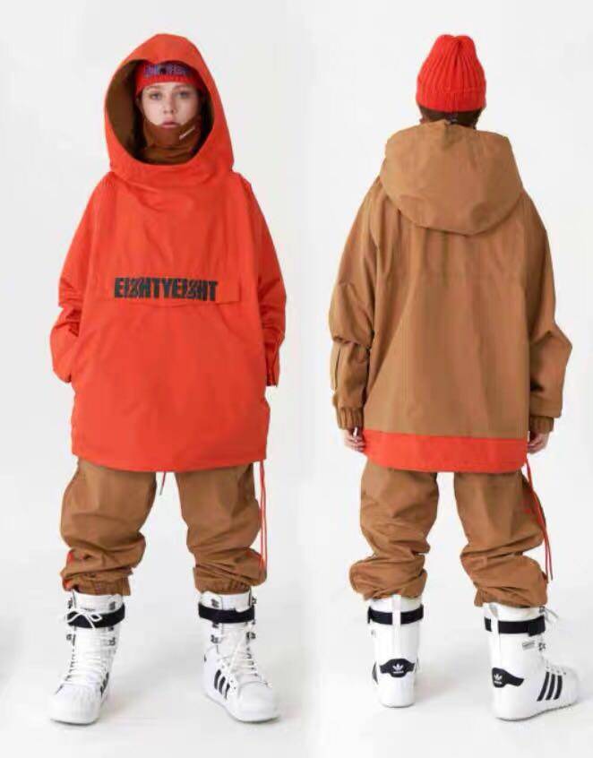 Anshan Speed ​​20-2188 Korean couple's ski suit double-sided suit snowboard ski suit waterproof, windproof and wear-resistant