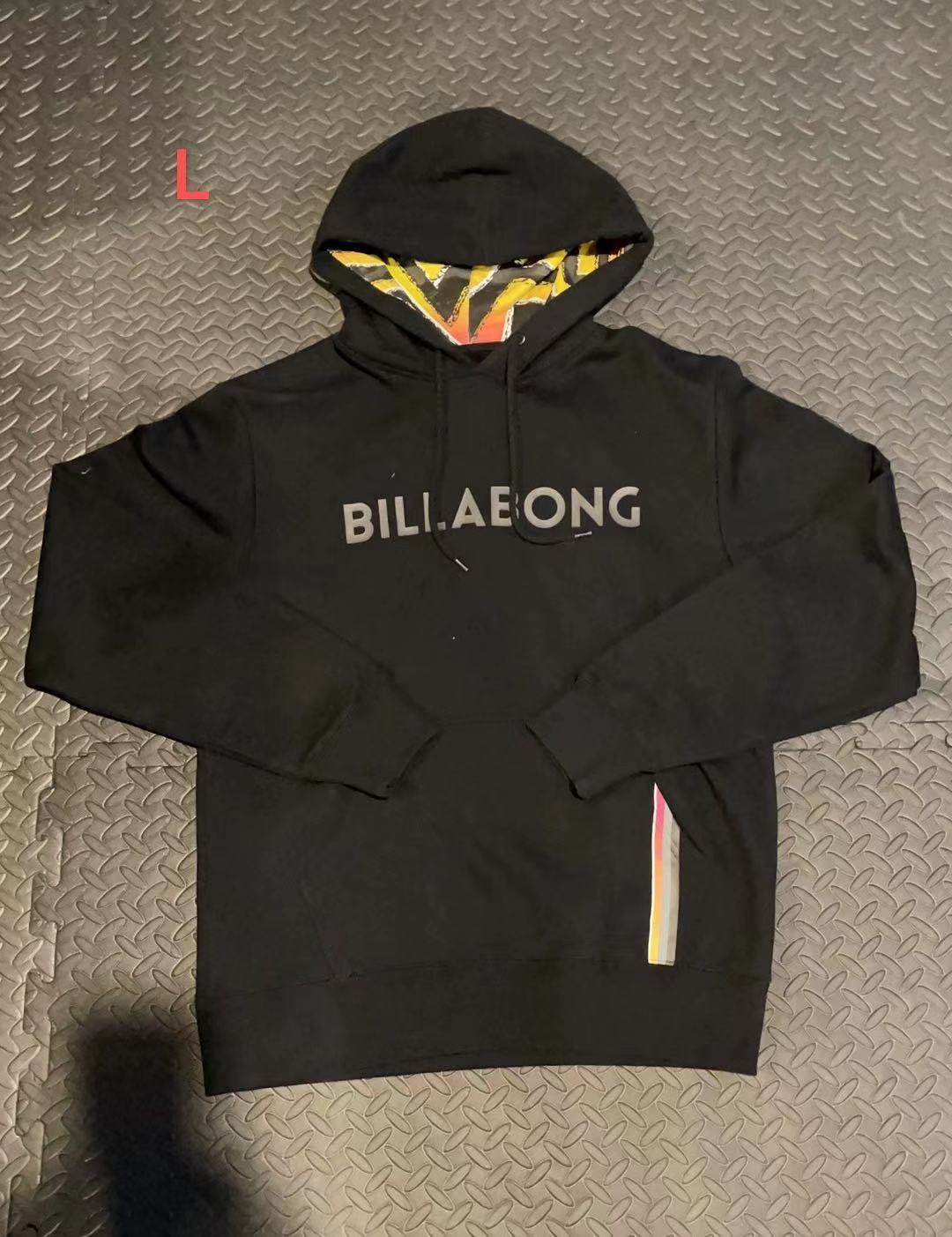 BILLABONG HAT SWEATSHIRT WITH NO WATERPROOF LIVING AND KEEPING WARM 