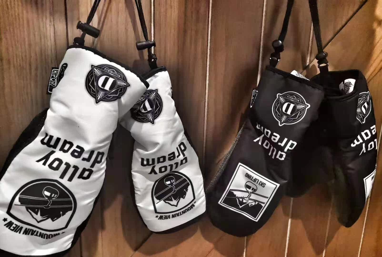 2019 new Alloy Dream Slimy Ski Gloves Pure import Kevlar abrasion resistant inner five fingers warm