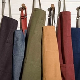 Модный фартук для коммерческого использования для работы, коллекция 2021, делается под заказ, с печатью вашего логотипа