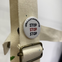 urbanstandard metal logo badge badge badge couple cartoon brooch