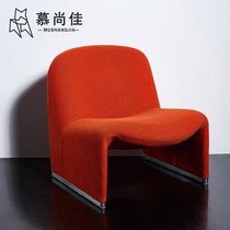 Nordic minimalist GRP M word floating with chair designer Single sofa light lavish plate room Deck Chair Casual Chair