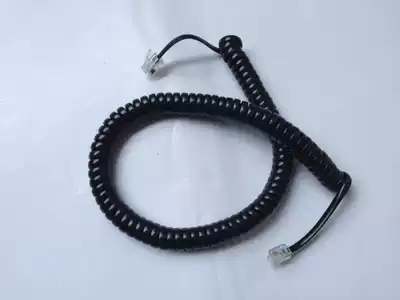 Special offer 100 pieces of new telephone curve handset connection cable ticket standard office landline handle line