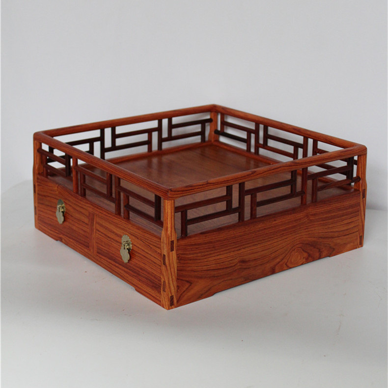 Wang Qiandu undertakes the plate of the big fruit rosewood all bear the plate grass flower pear all bear the plate Burmese flower pear all bear the plate wen pan