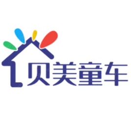 贝美童车玩具店的LOGO