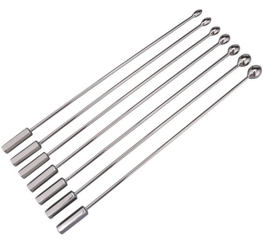 Metal urethra blocked stainless steel horse eye stick to stimulate the expansion of the urethra appliances adult products alternative toys