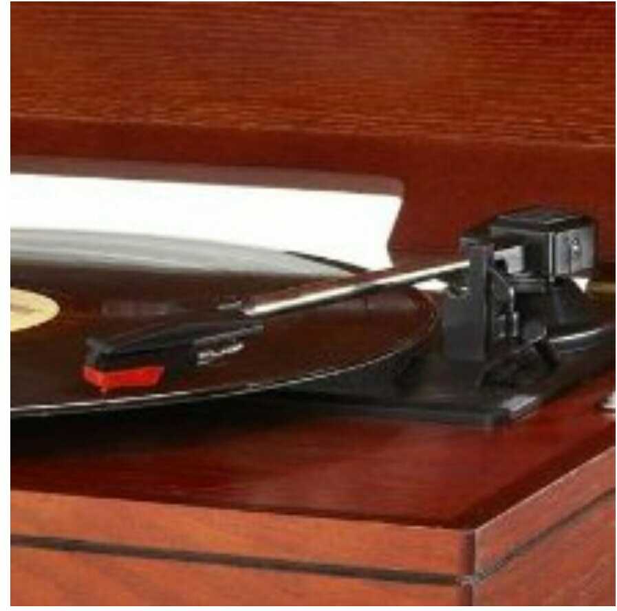 Thương hiệu mới crosley cr704c-pa nhạc sĩ ghi đĩa vinyl radio CD player băng chơi phụ 	đầu đĩa than audio technica at lp60	