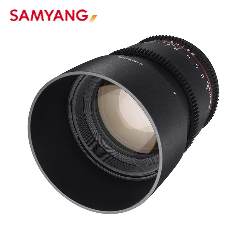 [森养SAMYANG三阳 MF 85mm T1.5 II 大光圈人像全画幅手动电影镜头]