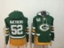 Áo len bóng bầu dục áo hoodie dài tay mùa thu và mùa đông size hip hop packer Packers 12 # 21 # 52 # 87 #