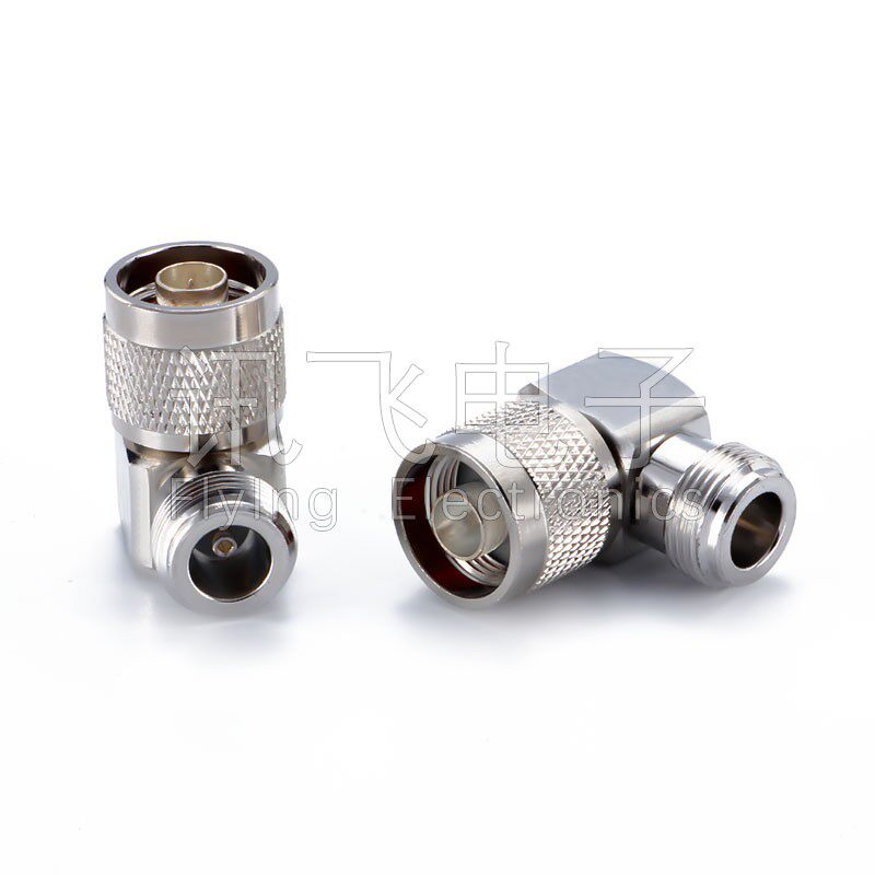 N-KJW N-JWK N male to N female 90 degree right angle elbow 1 2 feeder adapter N-JKW small elbow