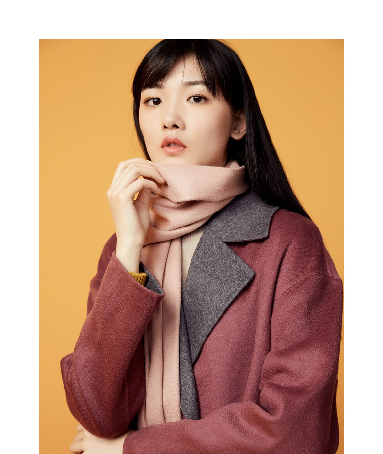 1980 Универсальный кашемировый демисезонный шарф, 180x 